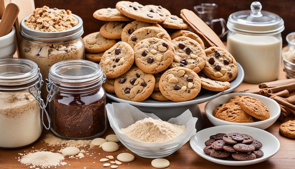 homemade cookies table