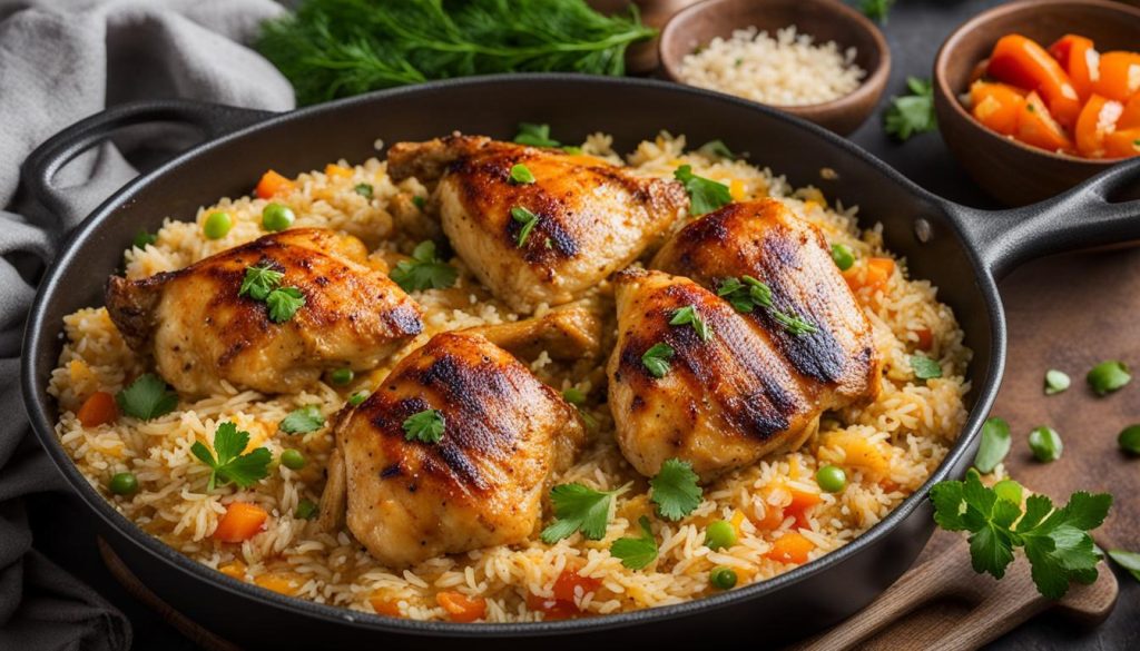 one-pot chicken and rice recipe