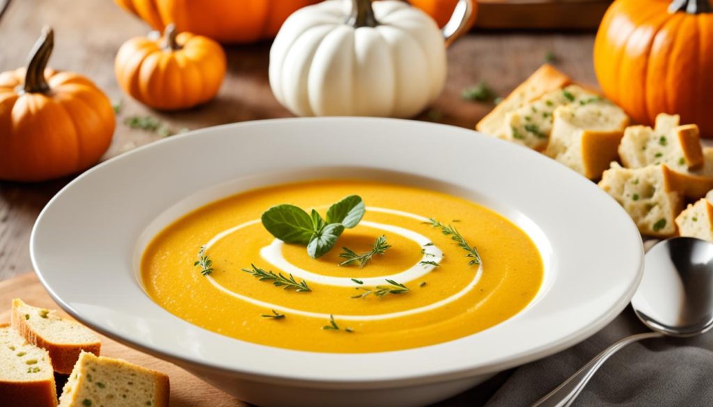 Quick pumpkin soup recipe