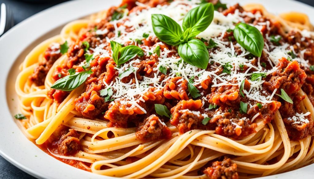 bolognese pasta