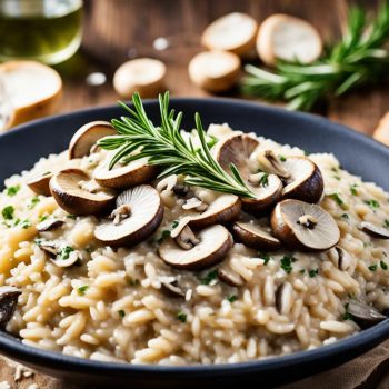 mushroom risotto recipe