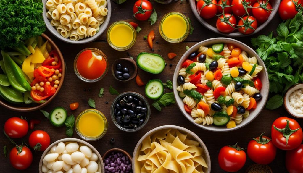 pasta salad recipe customization