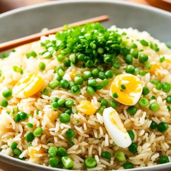 seasoning egg fried rice