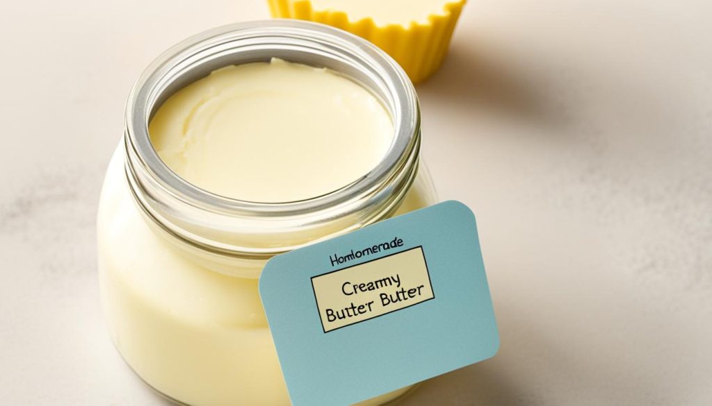 storing butter icing