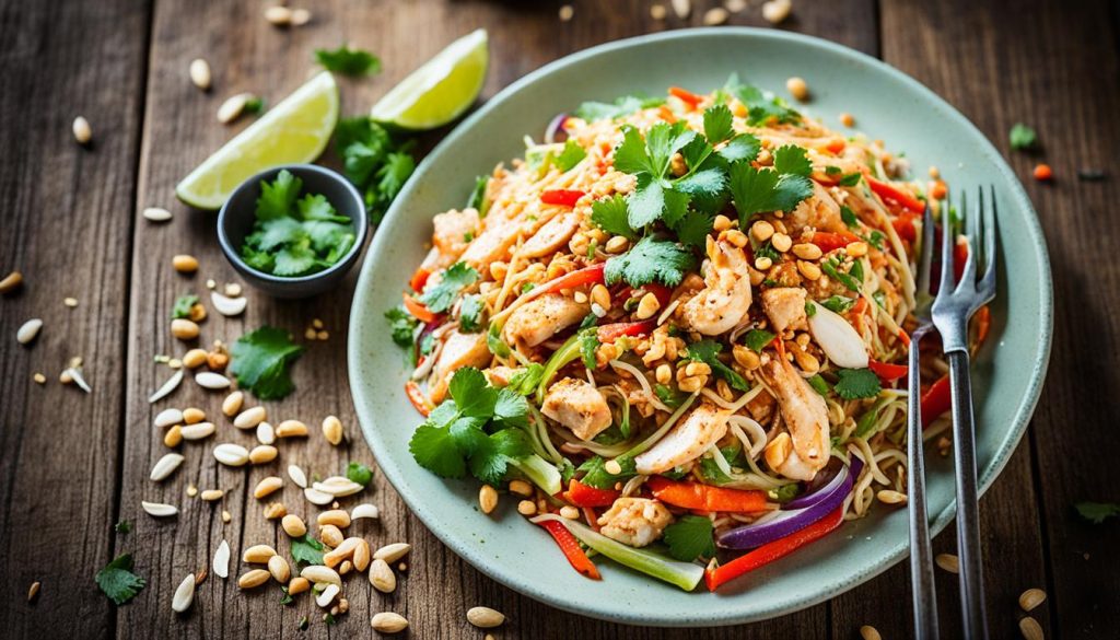 thai pad recipe chicken