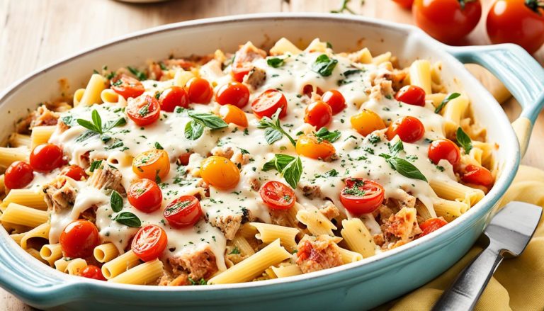 tuna pasta bake recipe