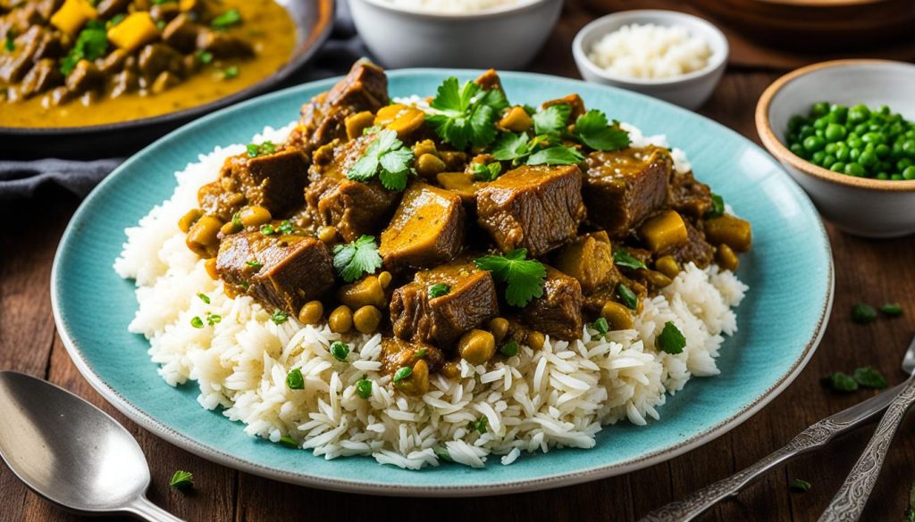 Jamaican curry goat