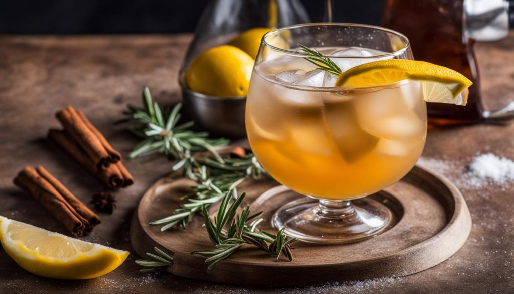 amaretto sour with creative twists