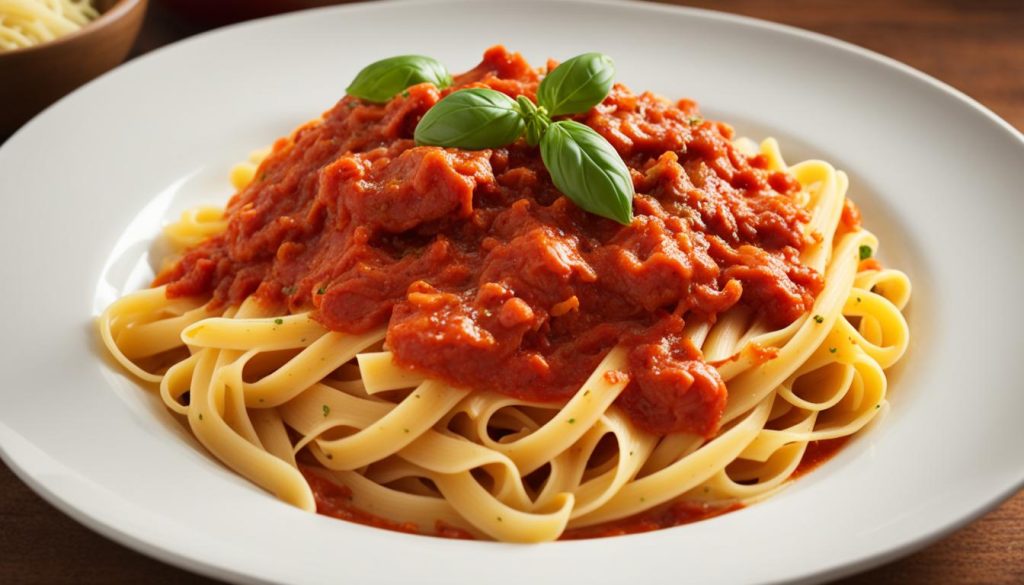 delicious pasta ragu