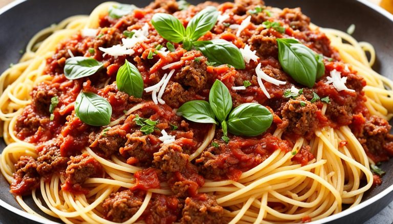 easy spaghetti bolognese recipe