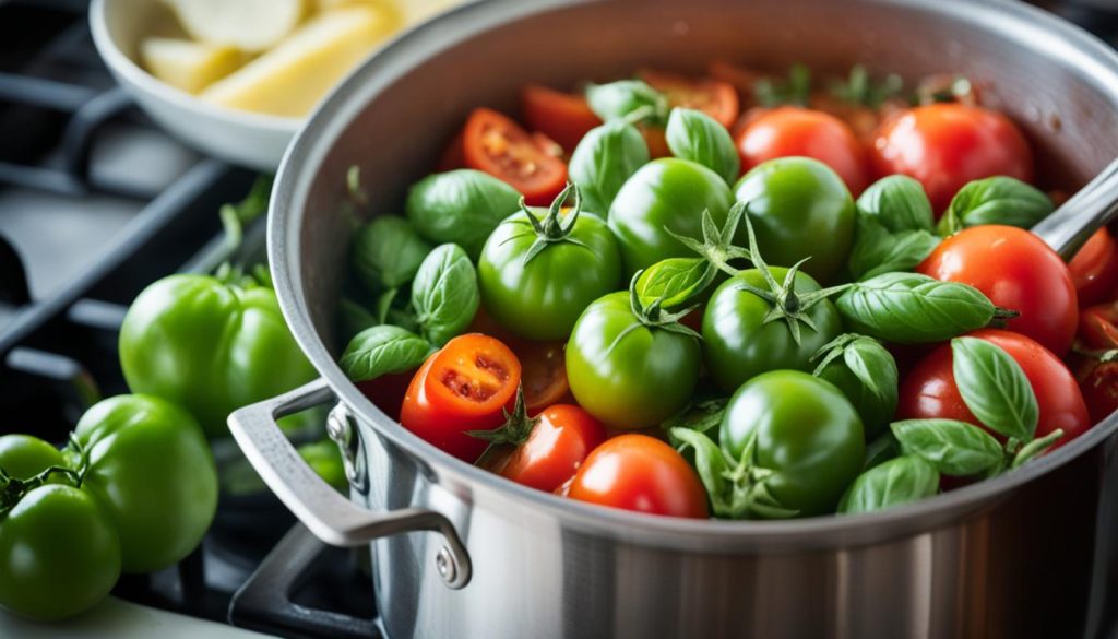 homemade tomato sauce