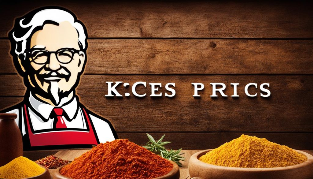 kfc secret spices