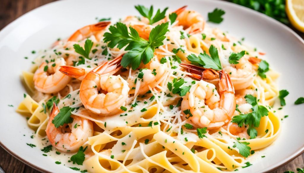 prawn pasta