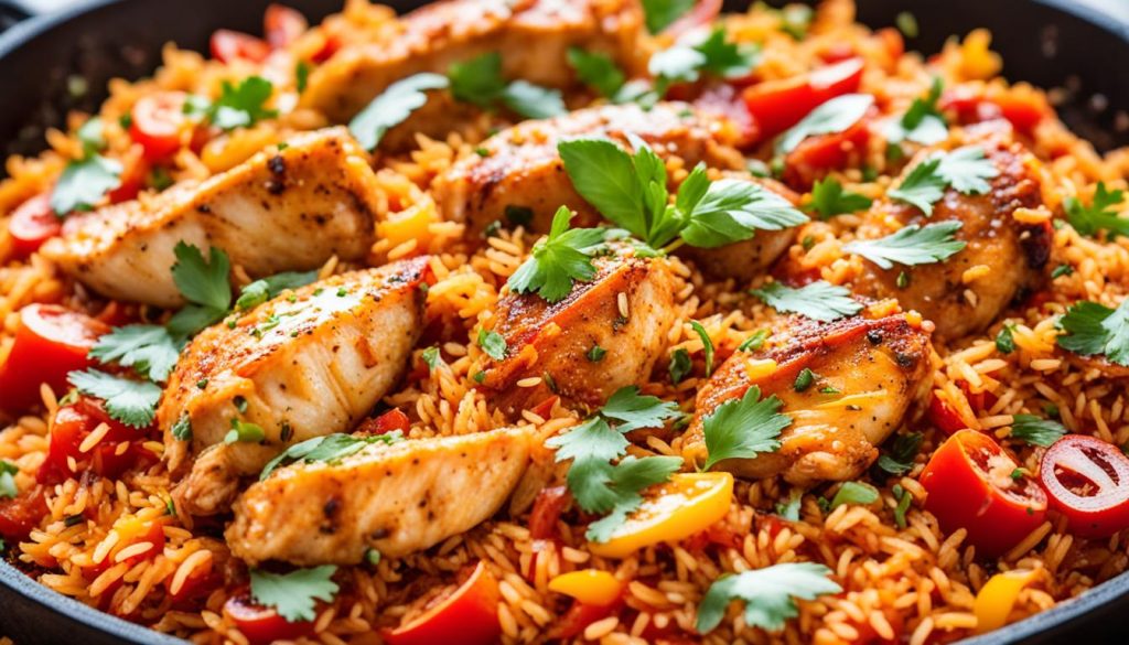 recipe spanish rice and chicken