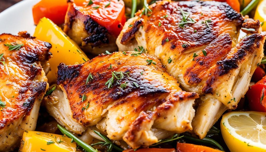 roasted chicken thigh recipe