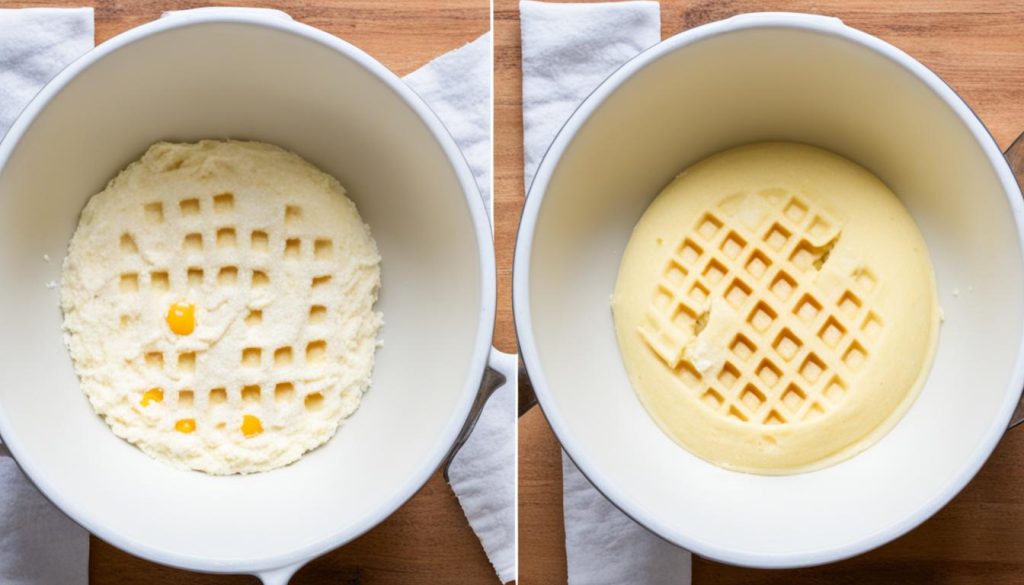 Belgian waffle batter vs regular waffle batter