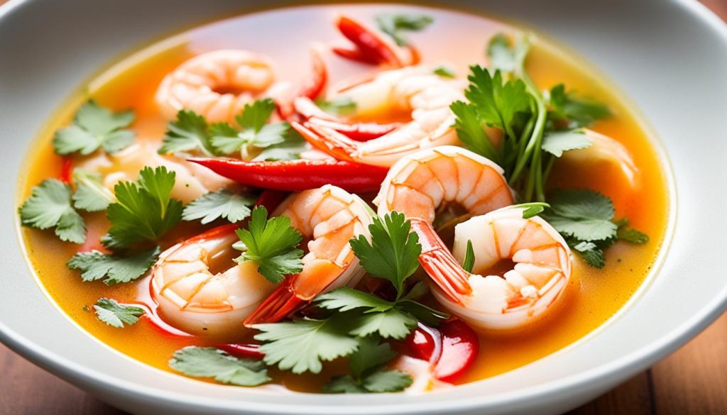 Homemade Tom Yum Soup