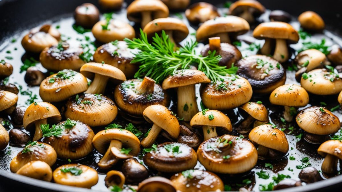 garlic mushrooms recipe