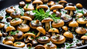 garlic mushrooms recipe