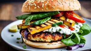 halloumi burger recipe