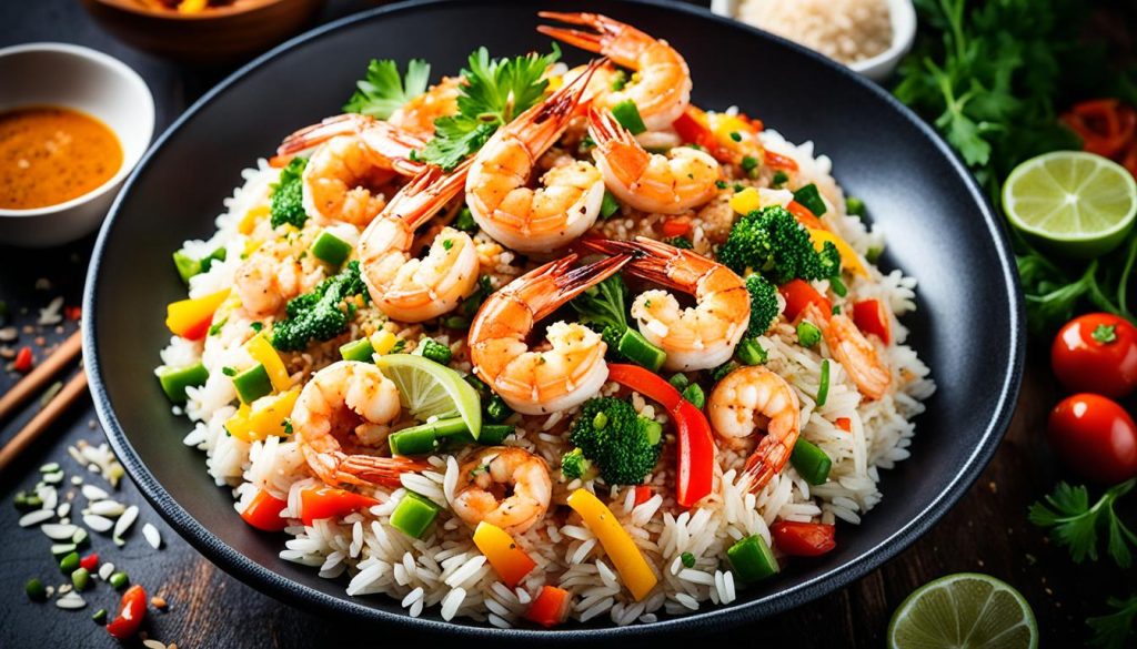 prawn fried rice recipe