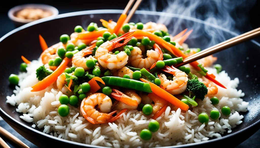 prawn fried rice recipe image