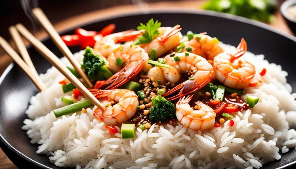 prawn fried rice recipe image