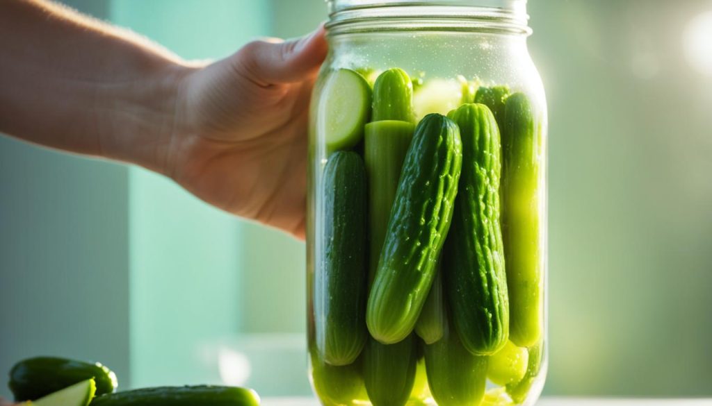homemade pickle technique