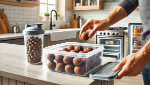 Your protein balls are ready to eat